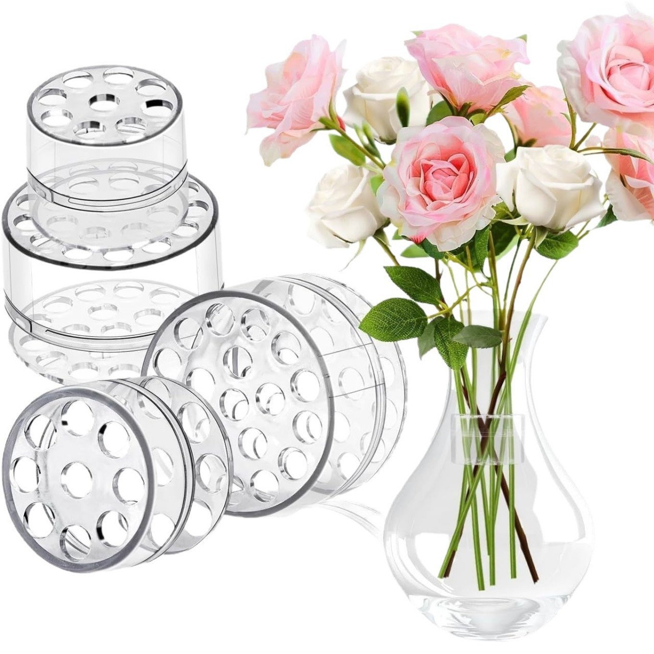 Flower Girl Basket - Спиральный держатель для стеблей цветов в