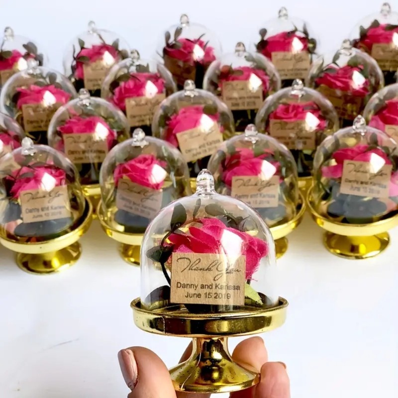 Wedding Decor Supply Store - 24 шт. мини-пластиковые коробочки для конфет