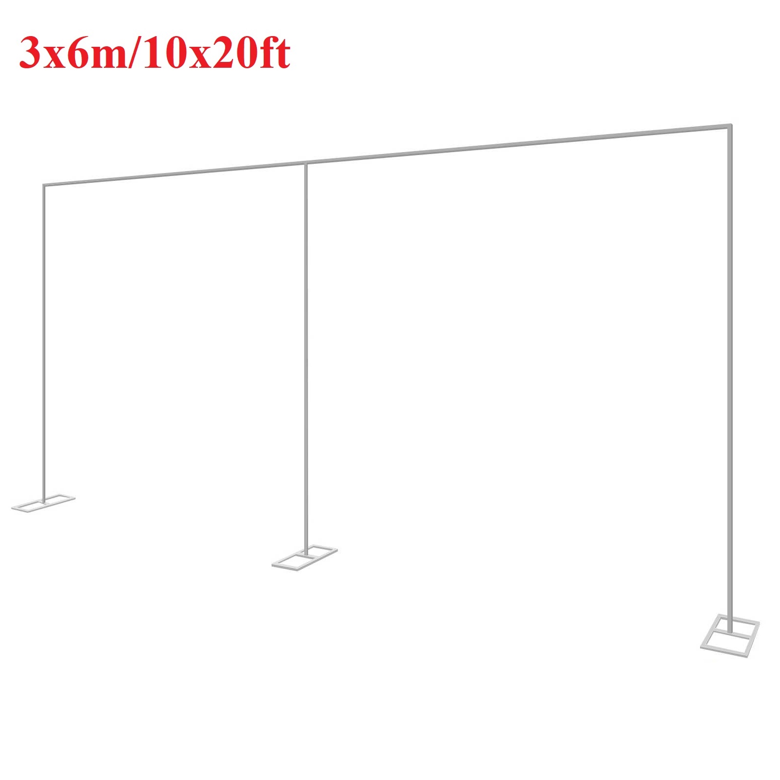Wedding Balloon Arch - 3x6 м/10x20 футов металлическая подставка для