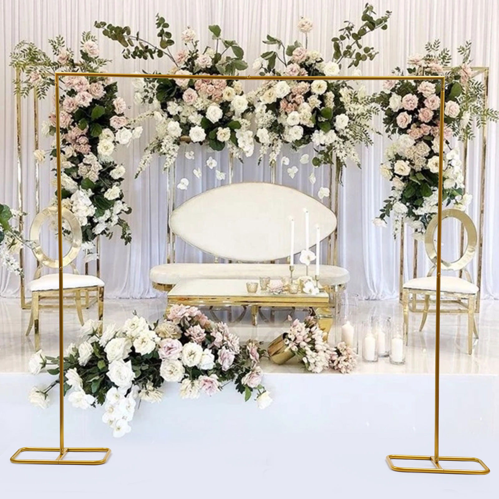 2,1x2 м/79x83 дюйма, золотая с – обзор и цена Wedding Balloon Arch