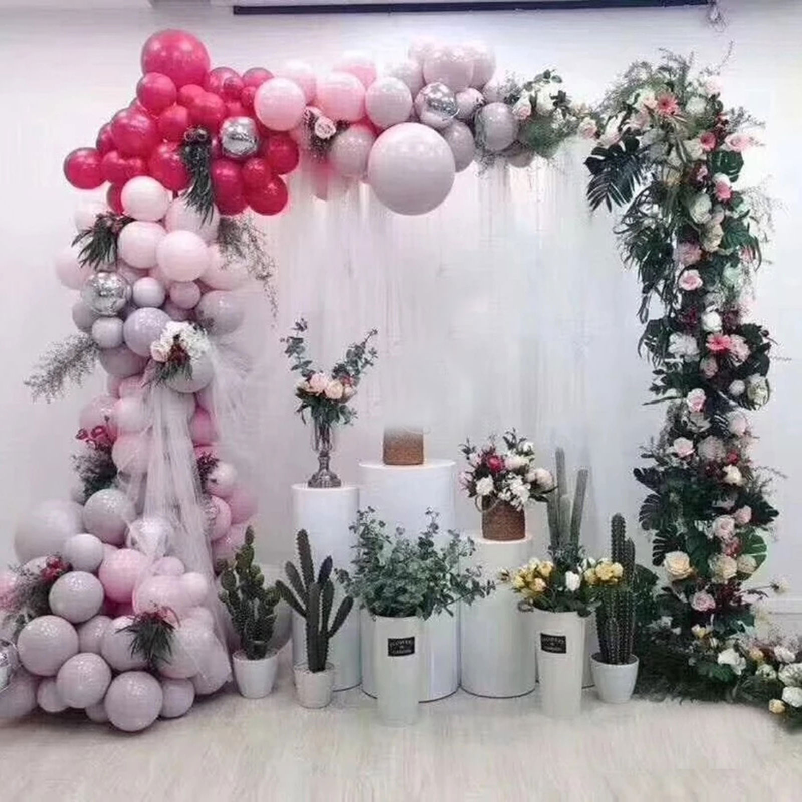 2,1x2 м/79x83 дюйма, золотая с – обзор и цена Wedding Balloon Arch