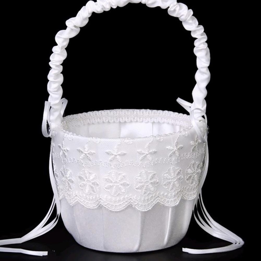 Романтическая Цветочная корзин – обзор и цена Flower Girl Basket