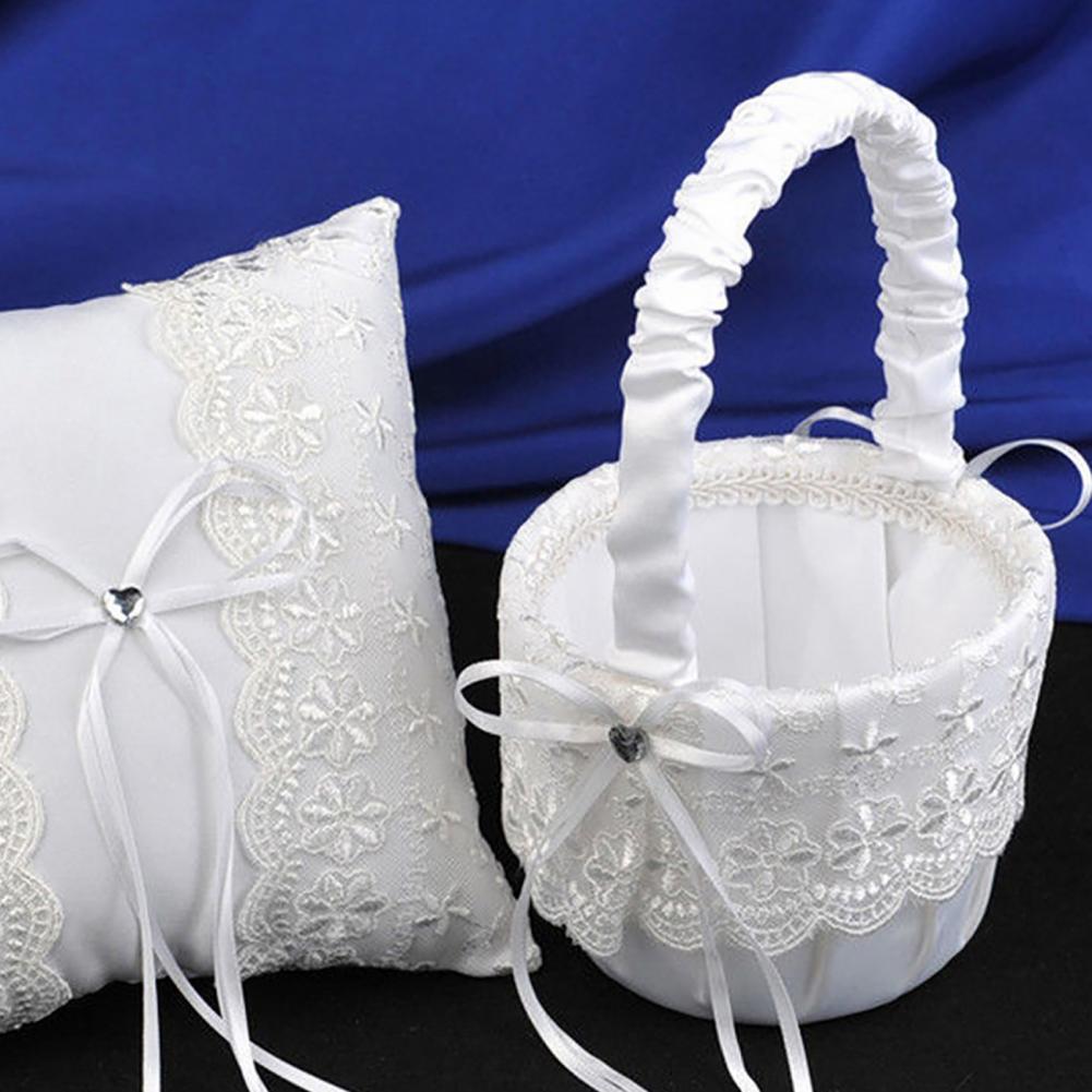 Романтическая Цветочная корзин – обзор и цена Flower Girl Basket