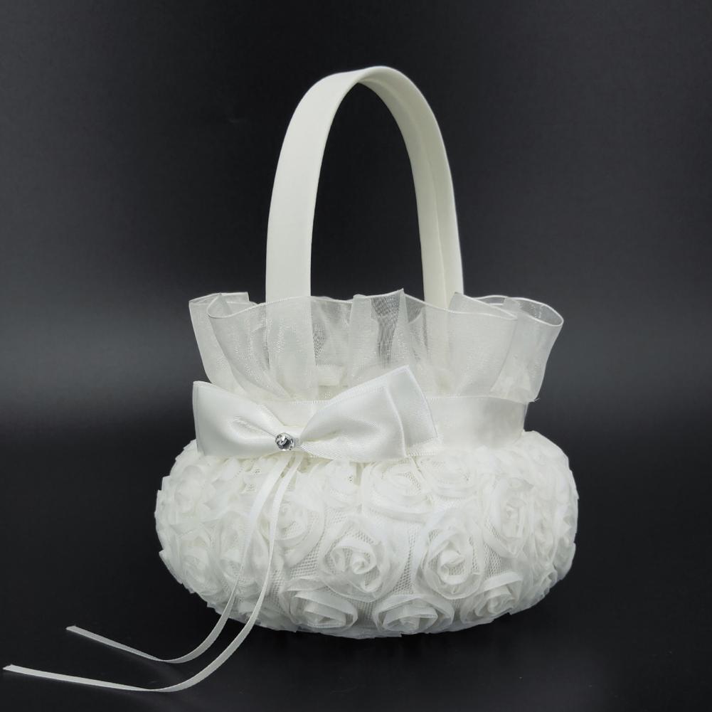 Романтическая Цветочная корзин – обзор и цена Flower Girl Basket