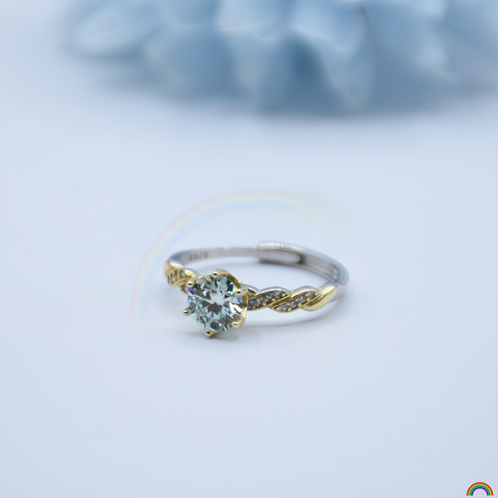 Кольцо из серебра S925 с инкру – обзор и цена Wedding Superstar