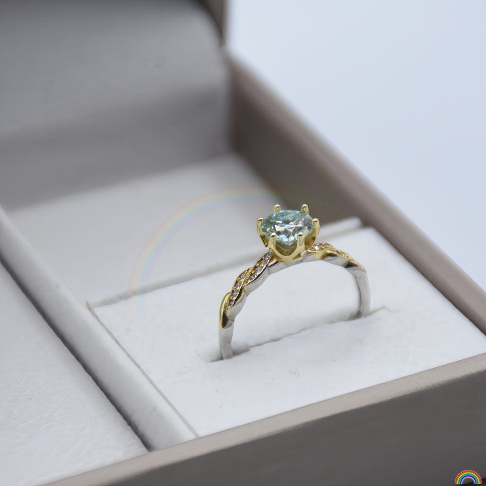 Кольцо из серебра S925 с инкру – обзор и цена Wedding Superstar