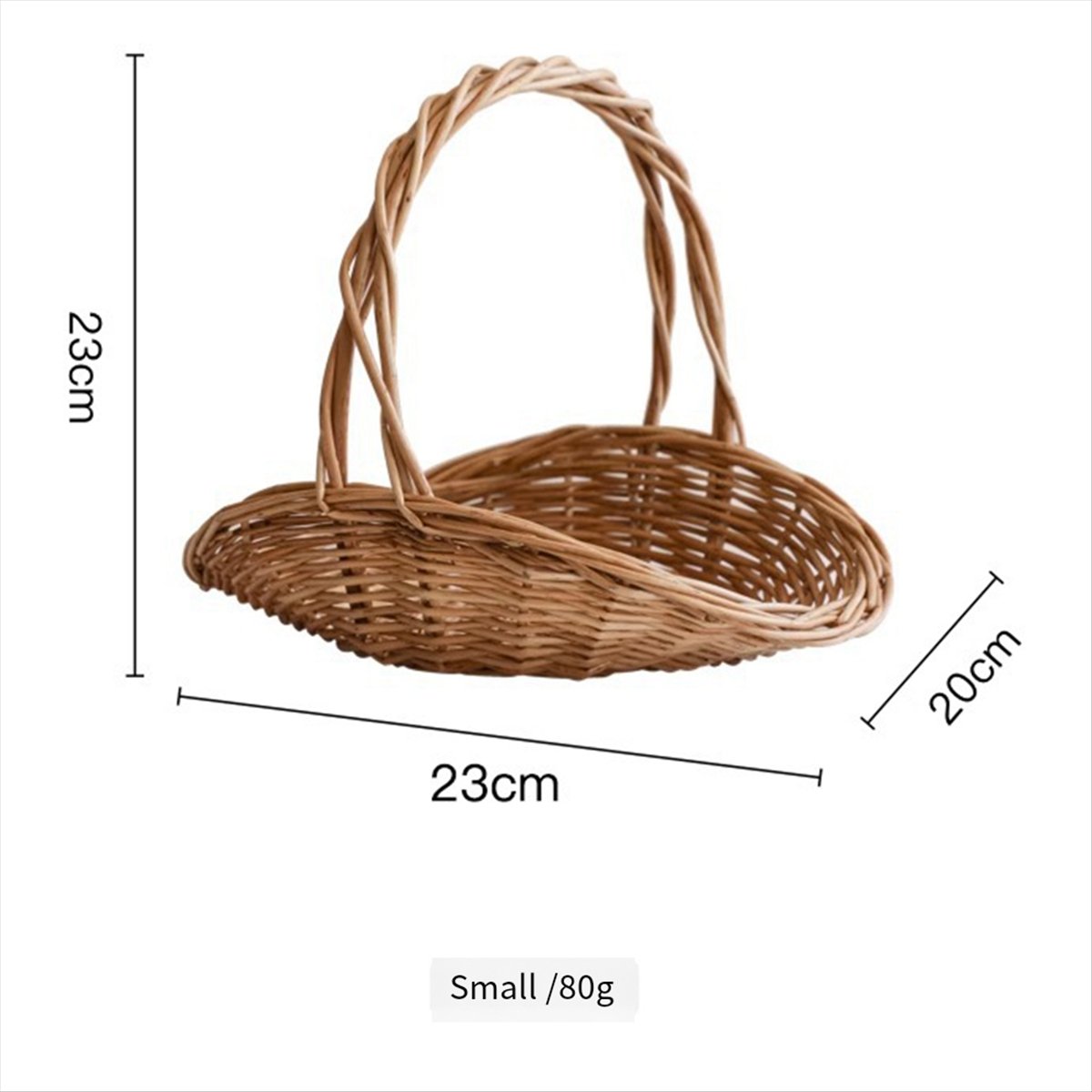 Плетеная корзина ABST: для пик – обзор и цена Flower Girl Basket